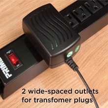 Prime PB802135 6 Outlet 1150 Joule Metal Surge Protector with 15ft Cord