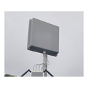 HBE-5G 4X4 MIMO antenna installed outdoors above the HBE-5G outdoor router