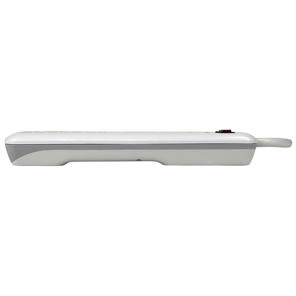 Prime PB2013X2 2PK 6 Outlet 400 Joule Surge Protector with 1.5ft Cord