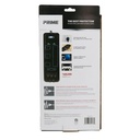 Prime PB523118 8 Outlet 3600 Joule Multimedia Surge Protector with 2-Port USB Charger