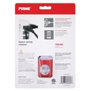 Prime PBRUSB346S 6 Outlet (3-Fixed Rotating) 1200 Joule Surge Tap with 2-Port 3.4A USB Charger