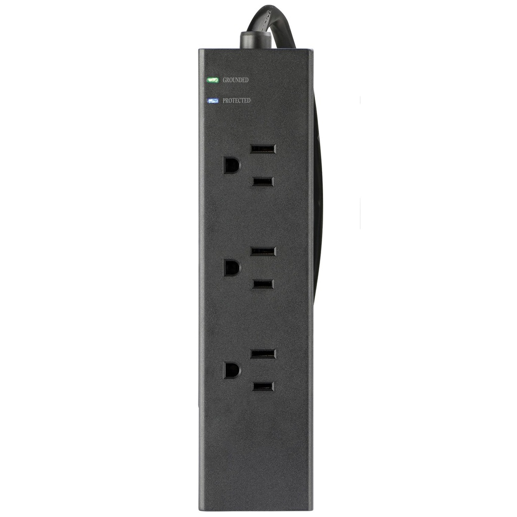 Prime PBSUC404 9 Outlet 3000 Joule Surge Protector with USB Charging and 8ft Cord