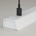Prime PBSUFC406 6 Outlet 1500 Joule Surge Protector with USB Charging and 6ft Cord